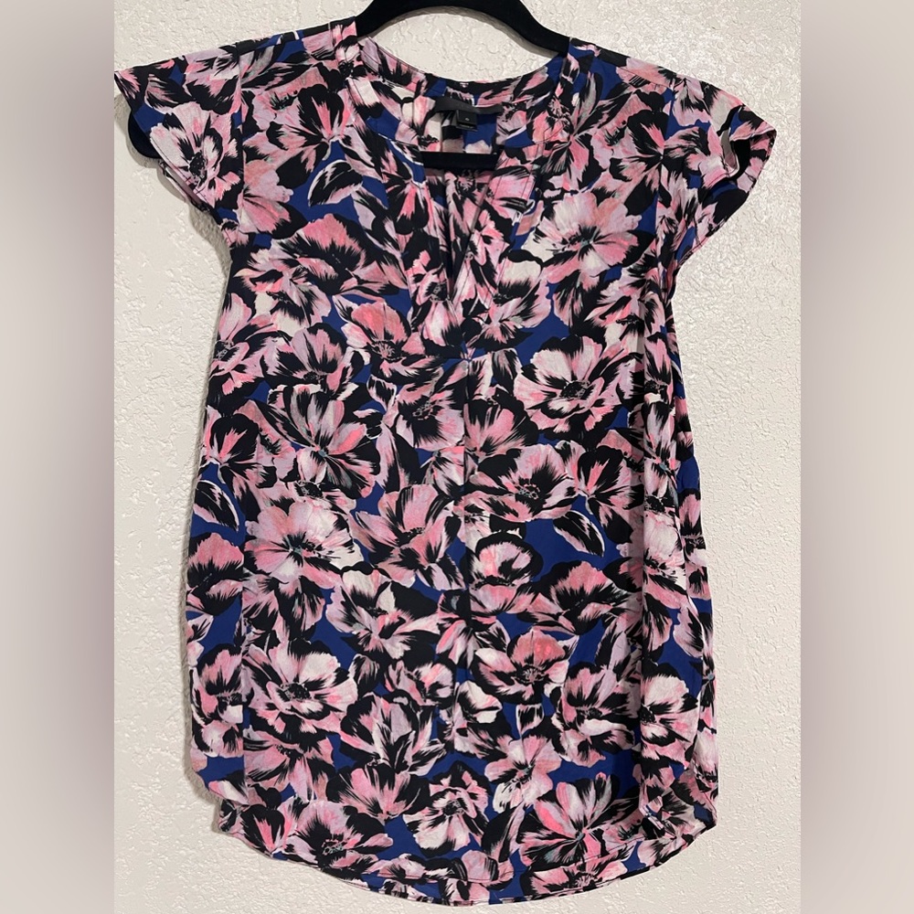 J.Crew Size 0 Flutter Sleeve Top